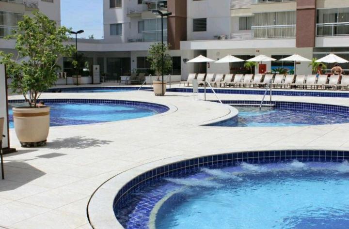Apartamento No Condominio Casa Da Madeira Em Caldas Novas-Go Buitenkant foto